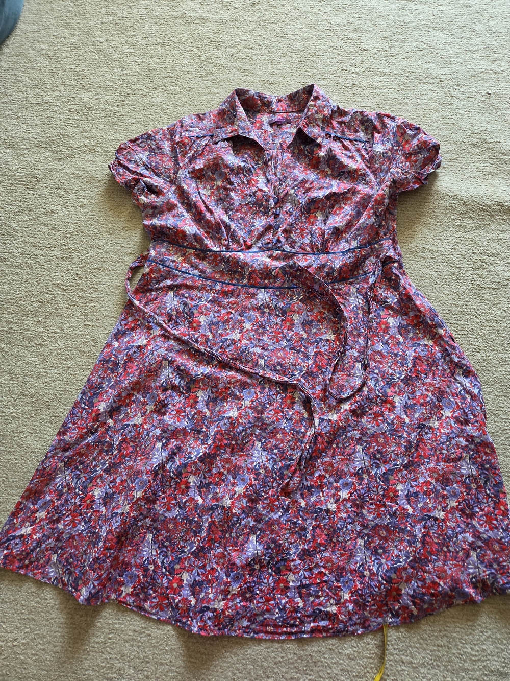 Liberty of London Size 16 UK Shirtwaist Dress